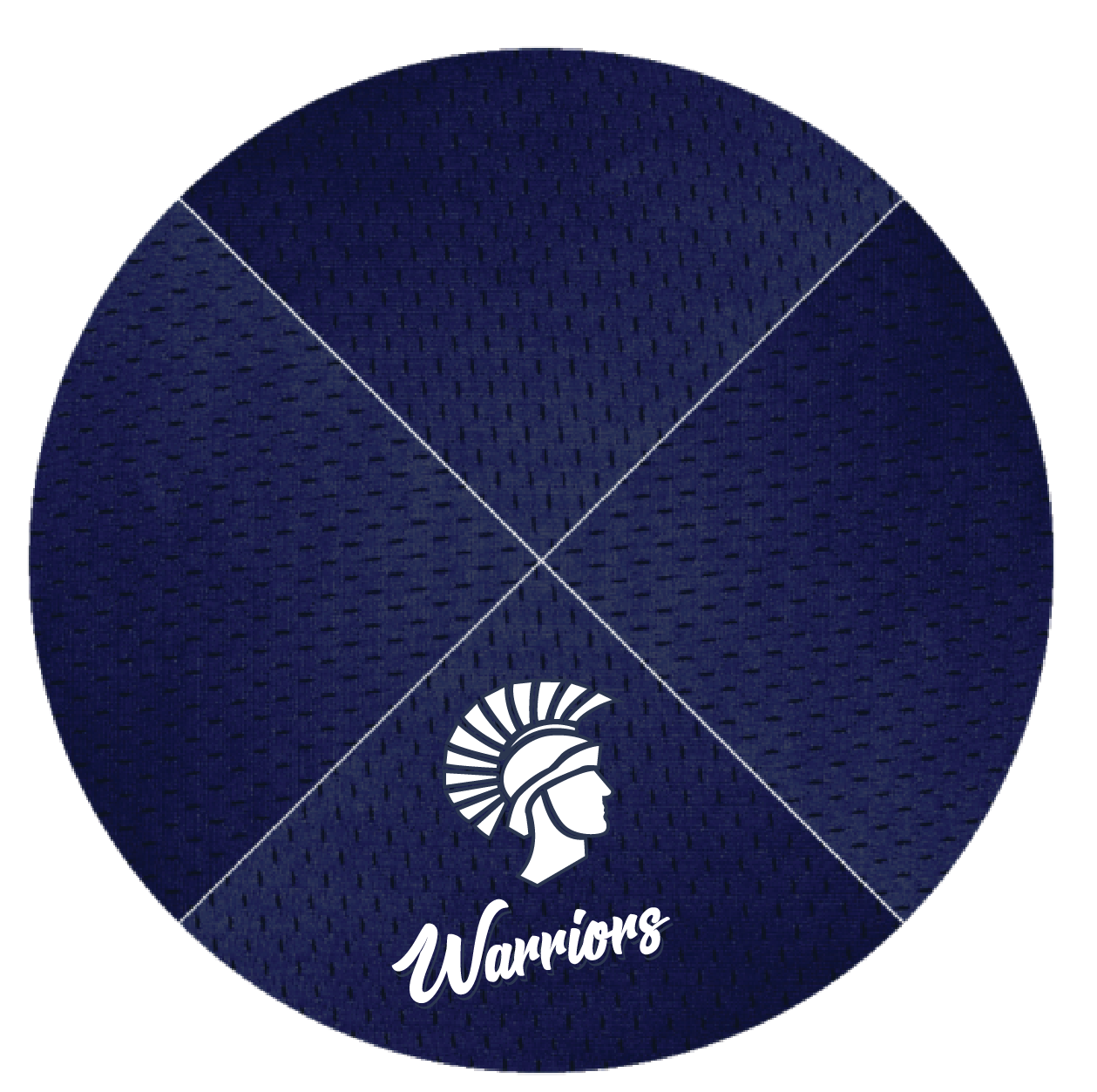 Hebrew Academy – Navy Mesh Klipped Kippah