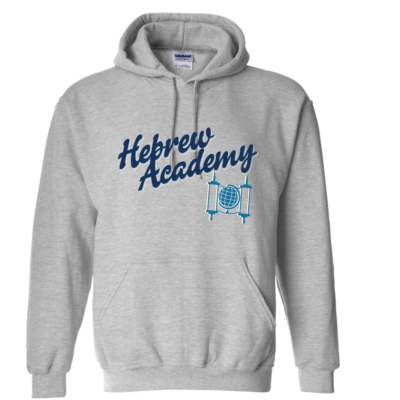 Hewbrew Academy Torah grey hoodie