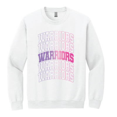 Warrior Wave crewneck white