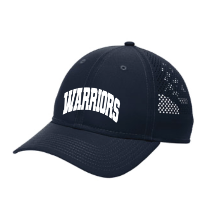 warriors cap perforated performance cap navy
