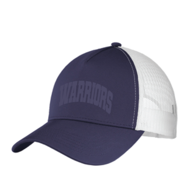 warriors mesh cap navy/white
