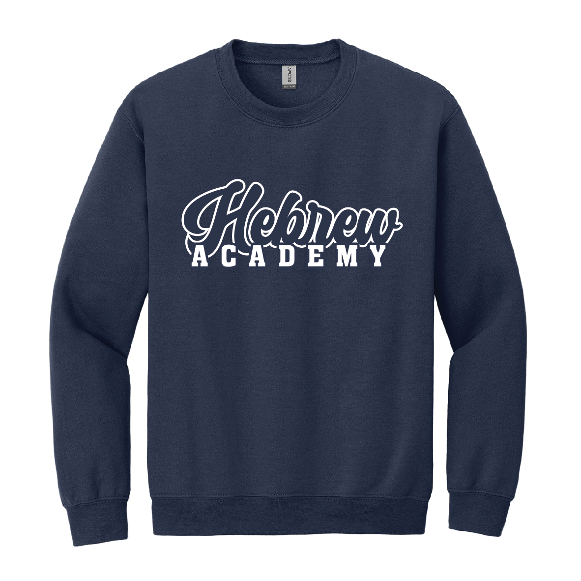 crewneck hebrew academy navy