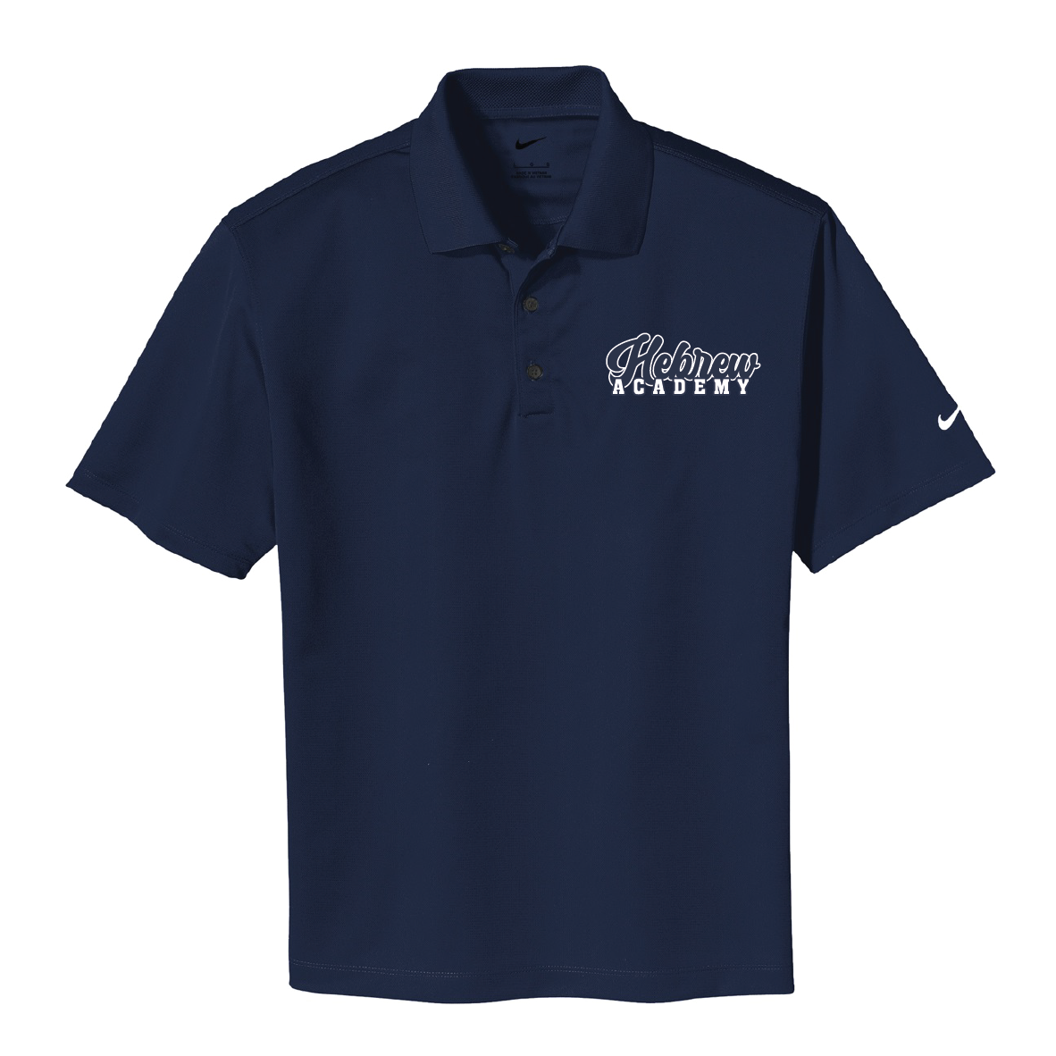 Nike Woman Basic Dri-FIT Polo navy hebrew academy
