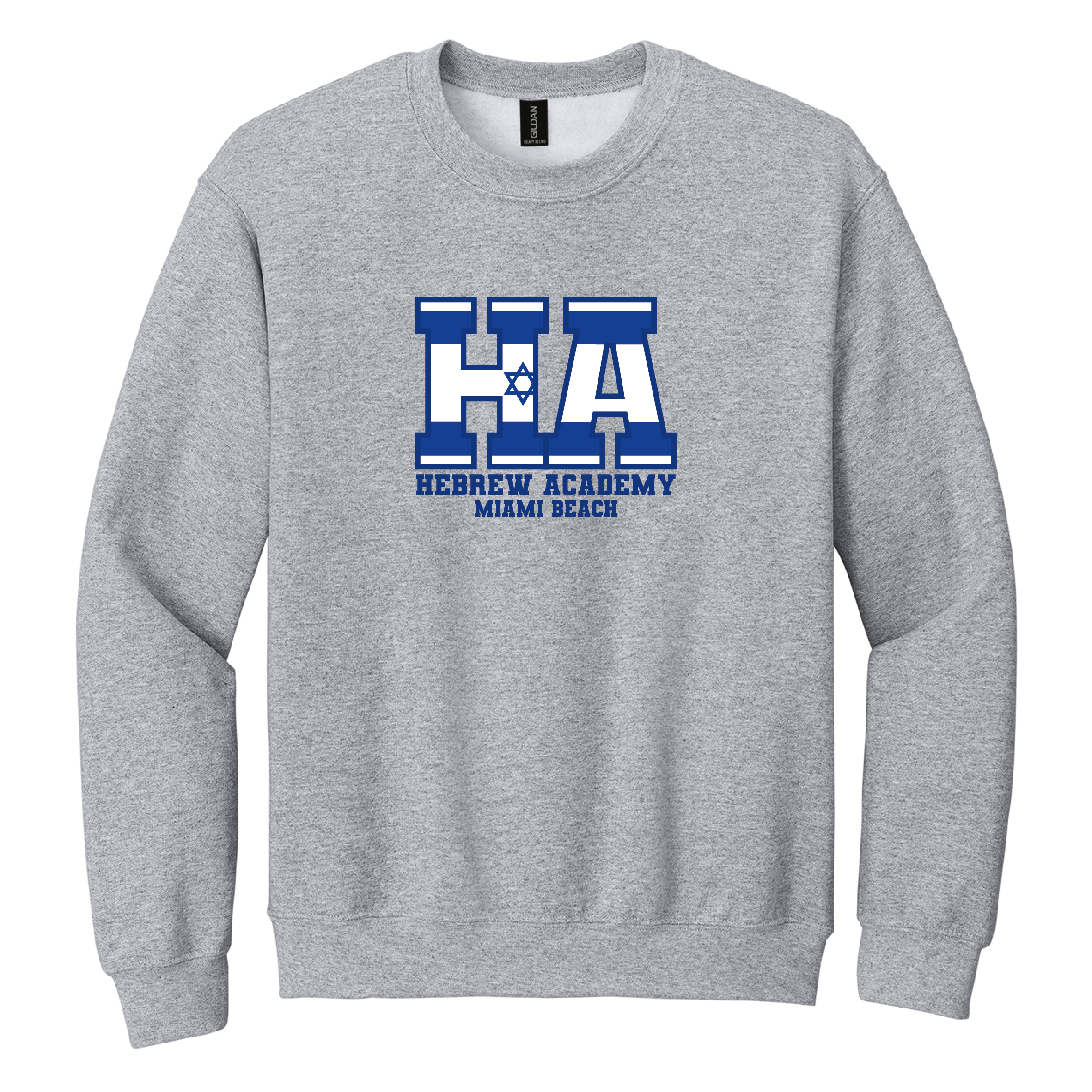 HEBREW ACADEMY FLAG CREWNECK