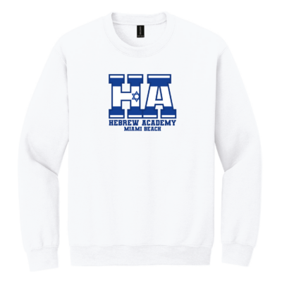 HEBREW ACADEMY FLAG CREWNECK