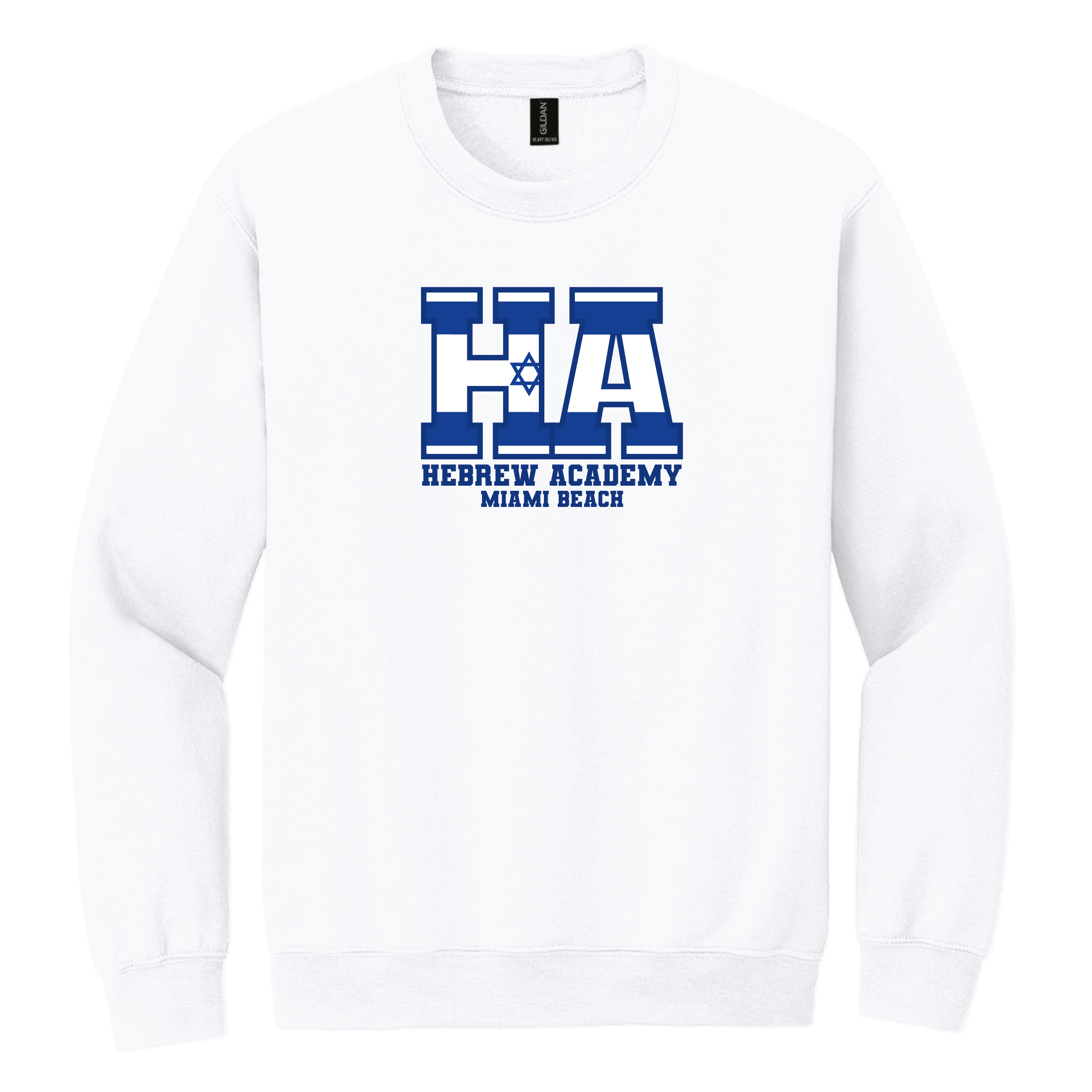 HEBREW ACADEMY FLAG CREWNECK