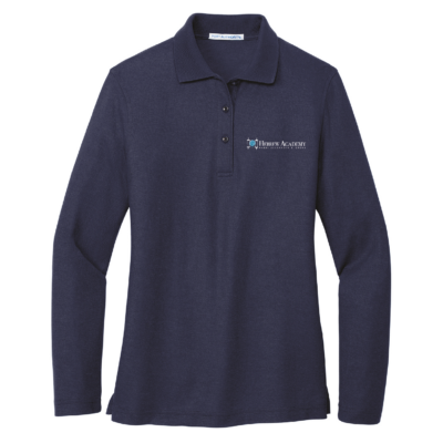 HEBREW ACADEMY WOMEN AND YOUTH LONG SLEEVE POLO